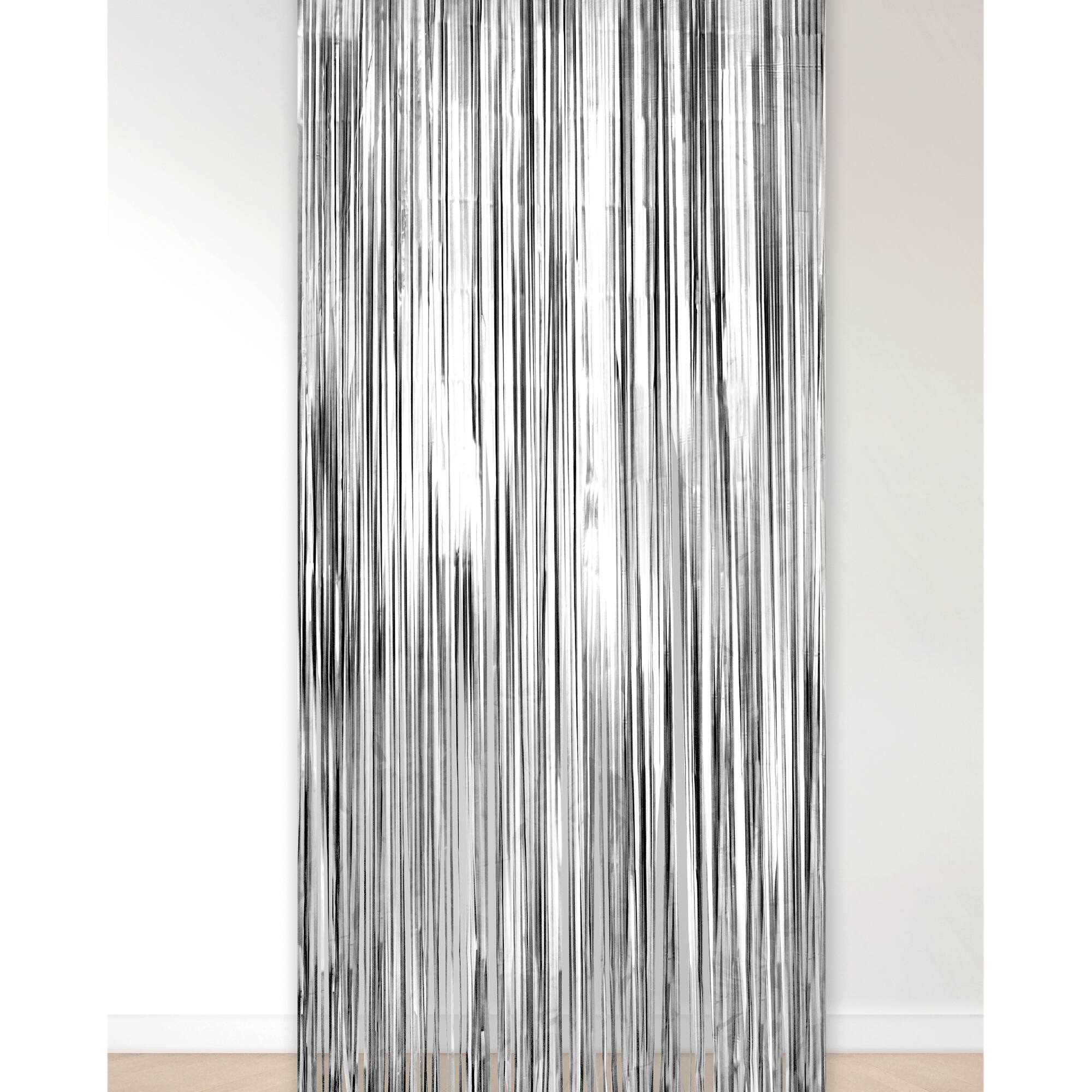 12 Pack: Silver Fringe Curtain by Celebrate It™